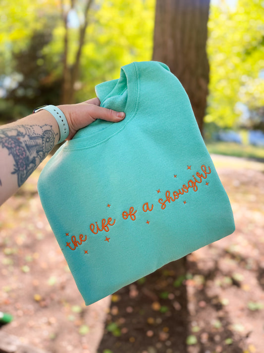 Showgirl Mint Crewneck