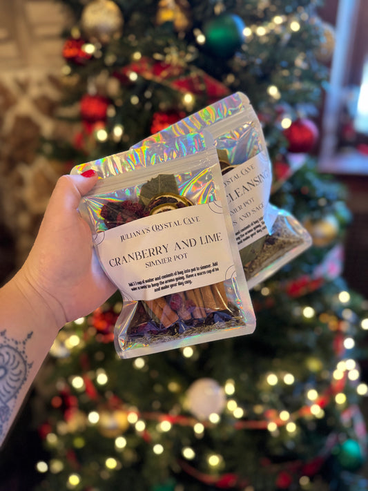 Premium Cranberry and Lime Simmer Pot Bag