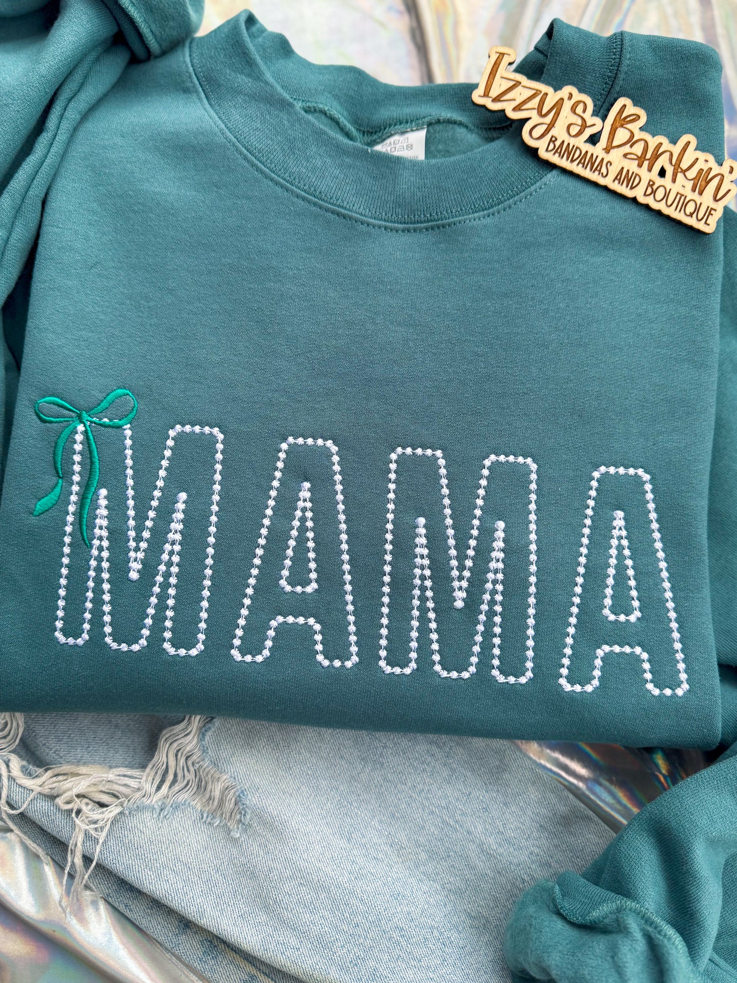 MAMA Bow Crewneck (customizable)