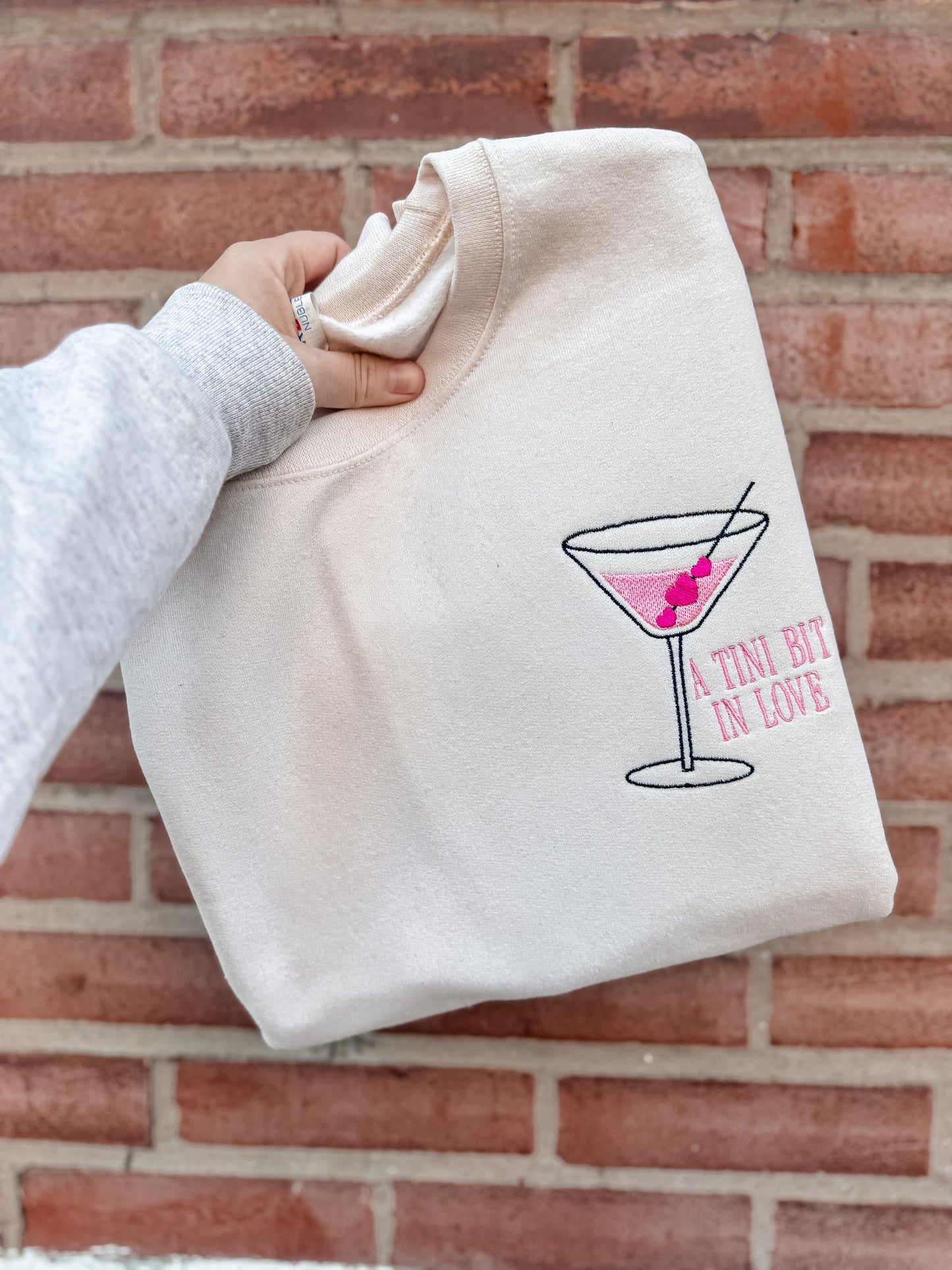 Tini bit in love Crewneck