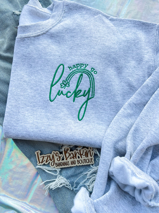 Happy Go Lucky Crewneck