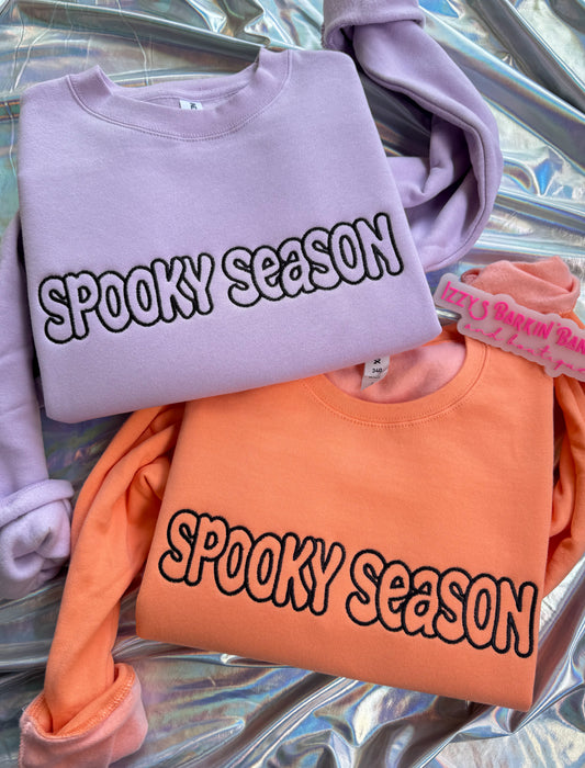 Pastel SPOOKY SEASON Crewneck