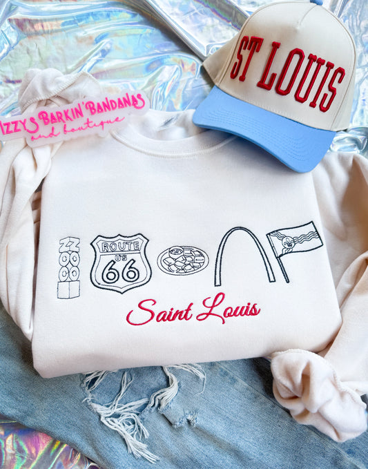 Saint Louis Icons Tee/Crewneck