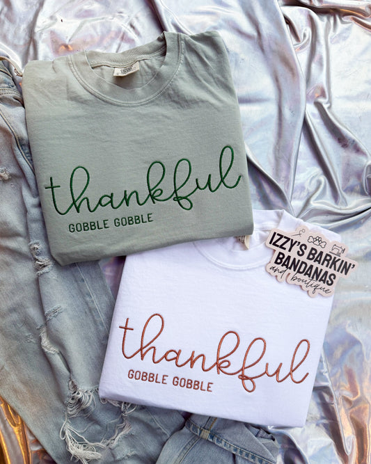 Thankful gobble gobble Tshirt