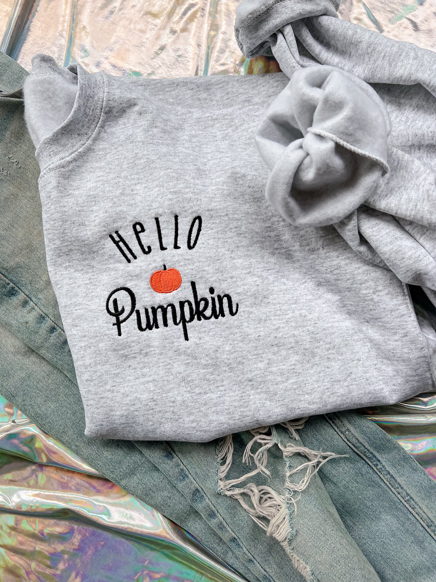 Hello Pumpkin Crewneck