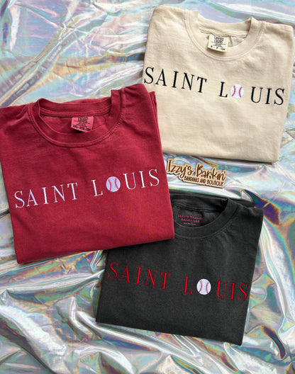 Saint Louis Baseball Tee