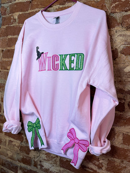 Glitter Wicked Crewneck