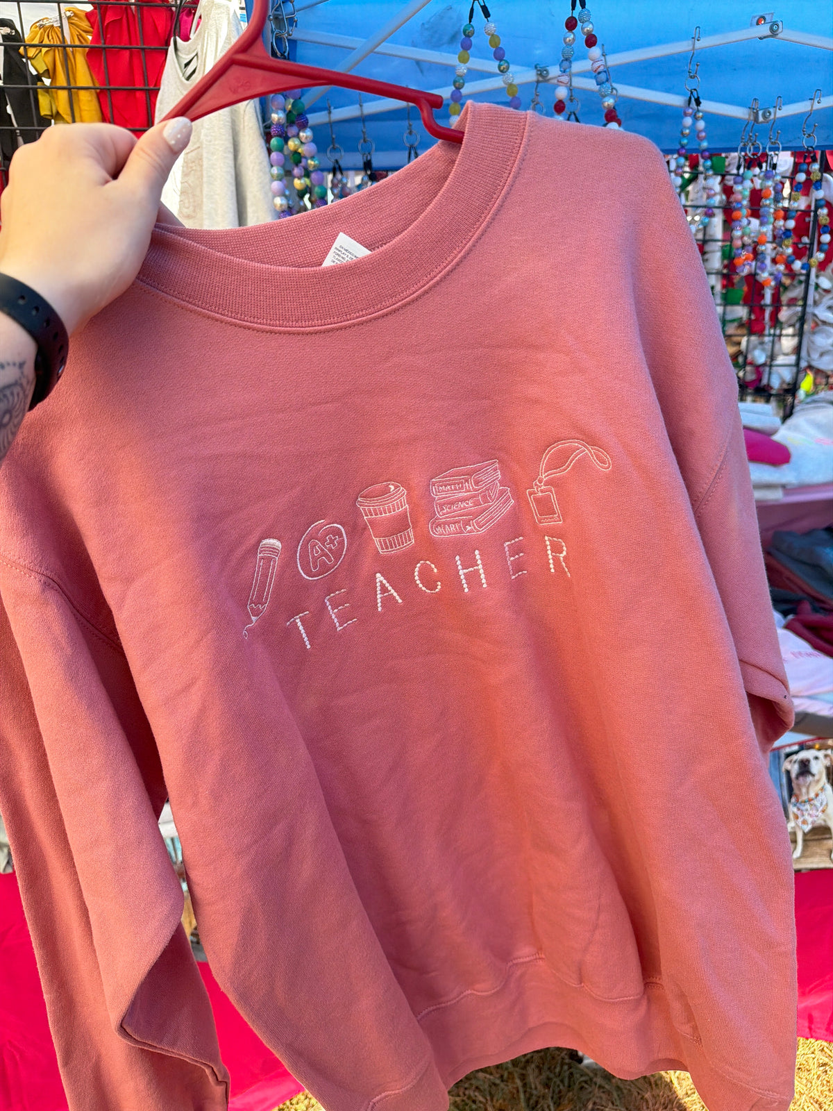 Teacher crewneck