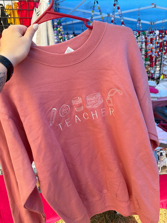 Teacher crewneck