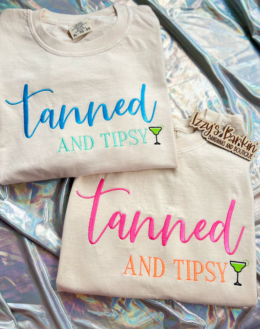 Tanned and Tipsy Tee