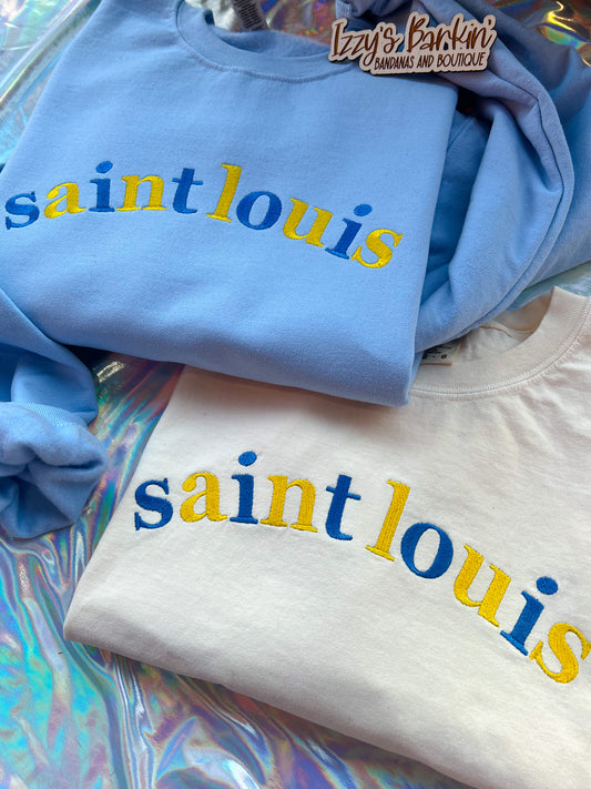 Saint Louis Tee/Crewneck
