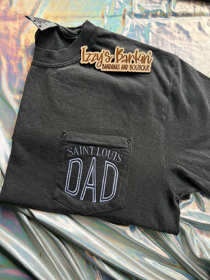 Saint Louis Dad Pocket Tee