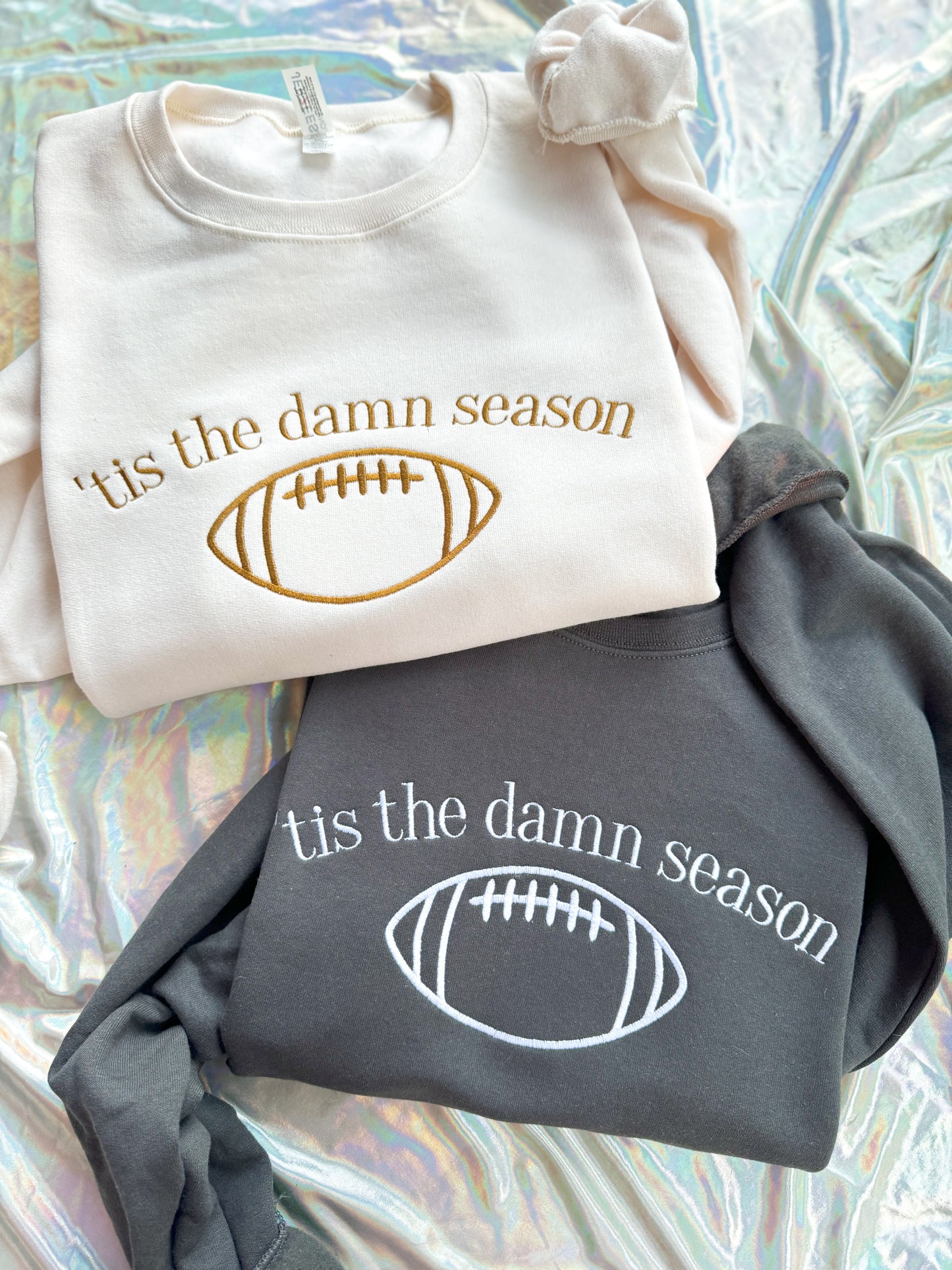 Tis the damn season Crewneck