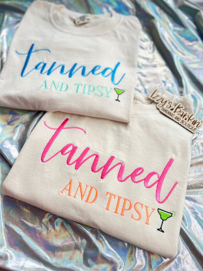 Tanned and Tipsy Tee