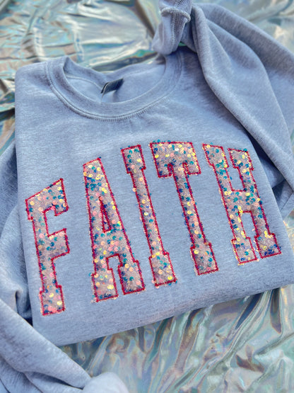 Sequin MAMA Crewneck (customizable)