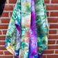Tie Dye Saint Louis (customizable) Mardi Gras Crewneck
