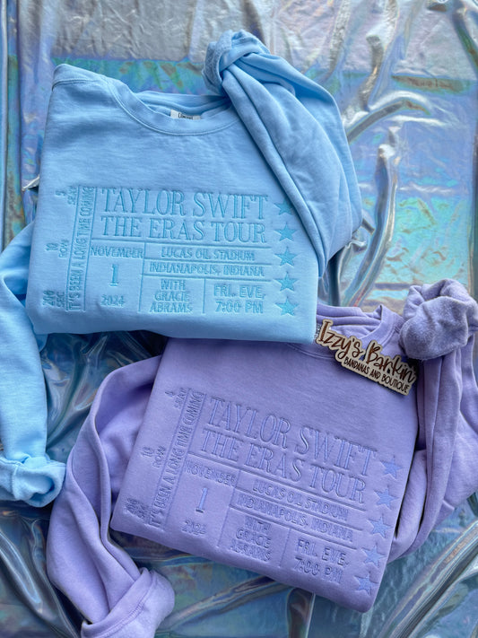 Taylor Concert Embroidered Crewneck