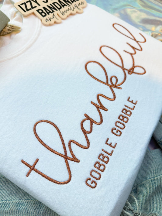 Thankful gobble gobble Tshirt