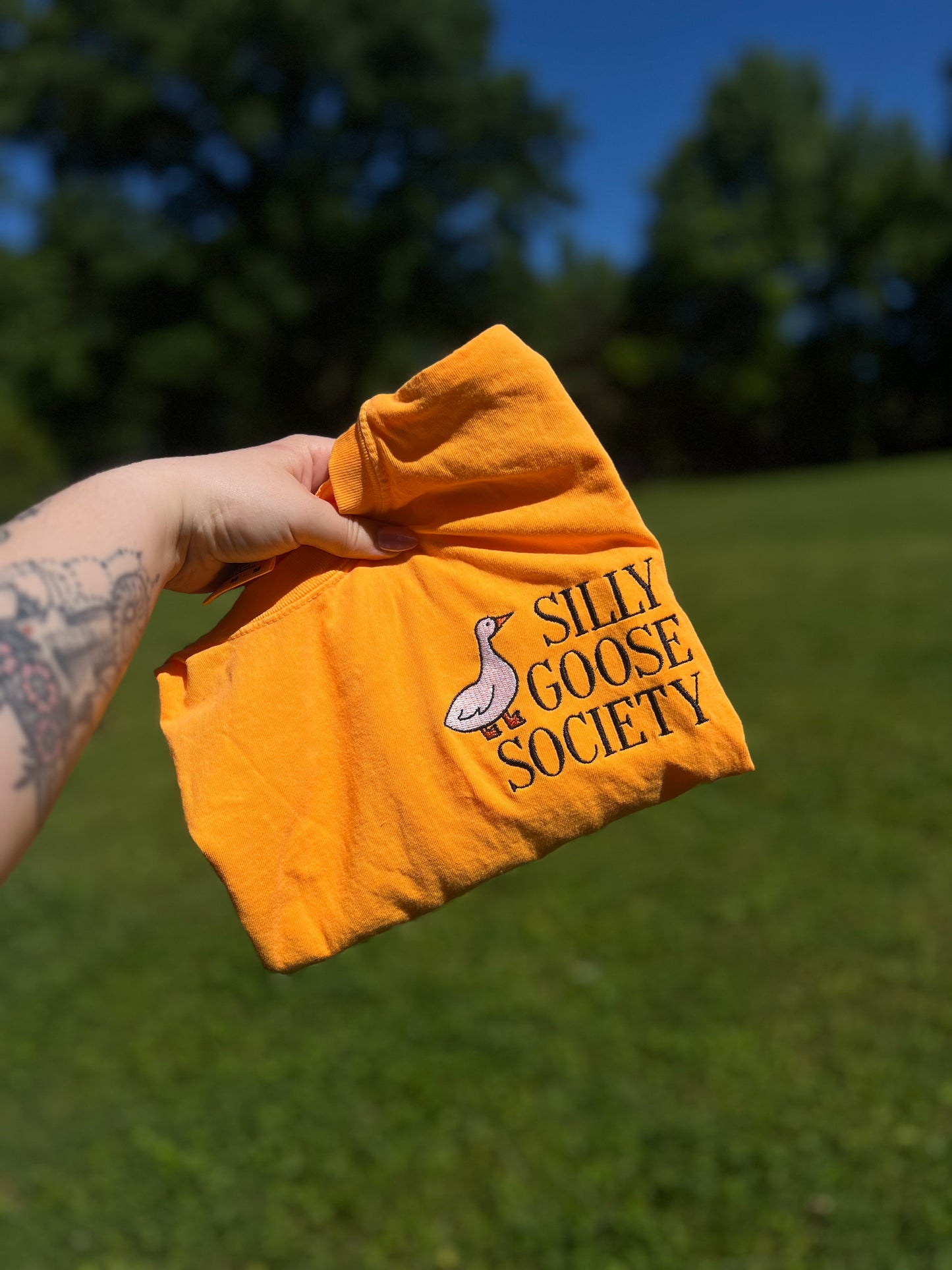 Silly Goose Society tee