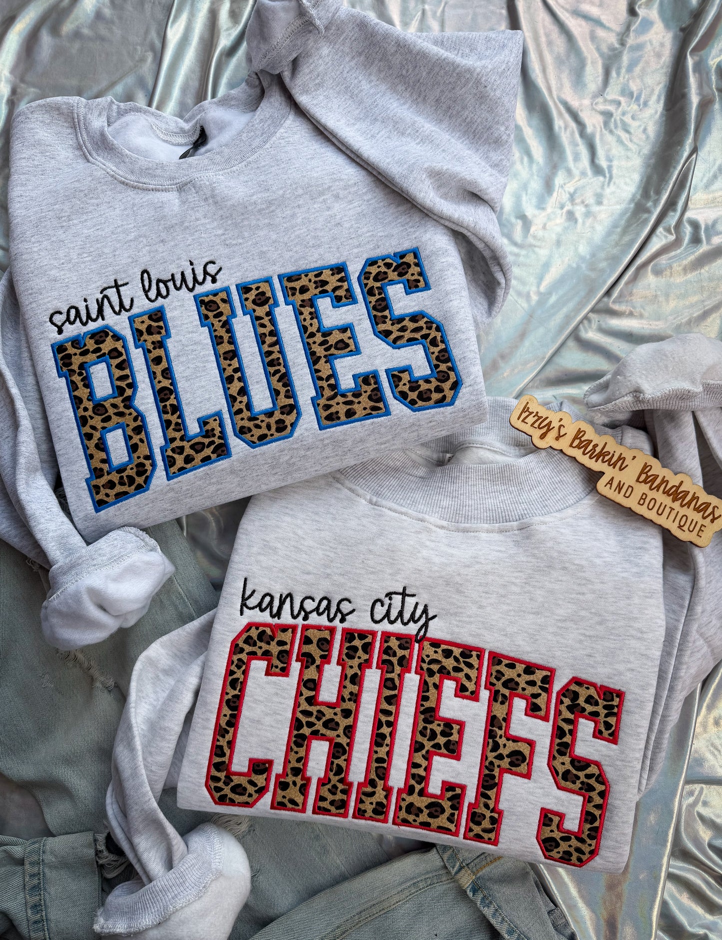 Cheetah/Leopard TEAM Crewneck