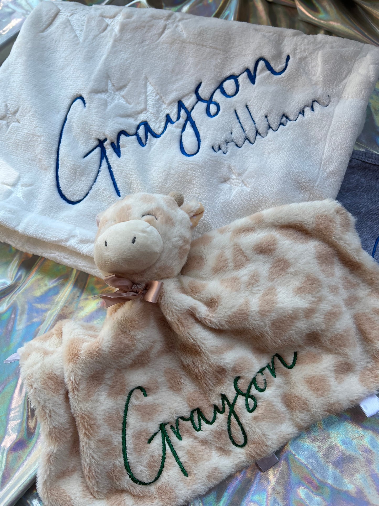 Embroidered Baby Stuffie
