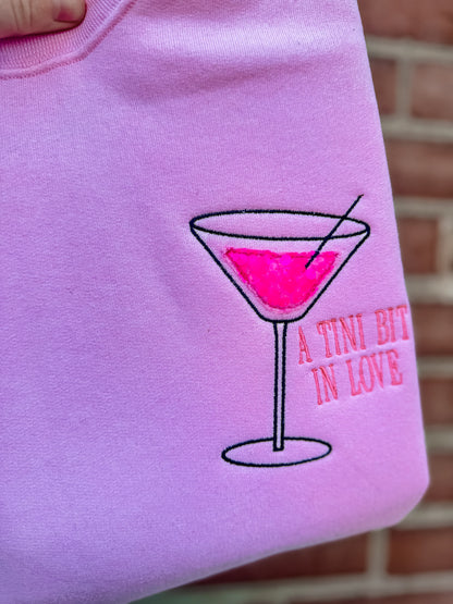 Tini bit in love Crewneck