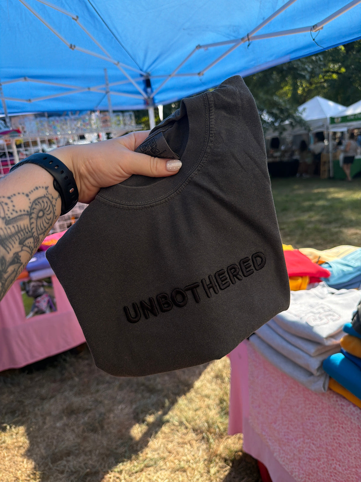 3D UNBOTHERED Tee