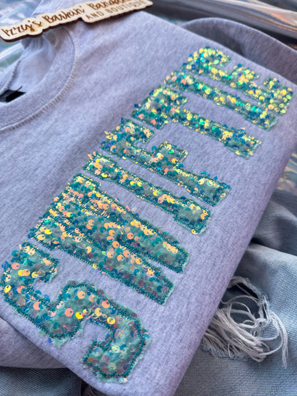 SWIFTIE Sequin Crewnecks