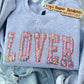 LOVER Sequin Crewneck