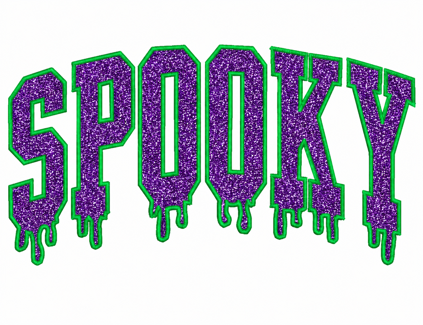 Dripping SPOOKY Glitter Crewneck