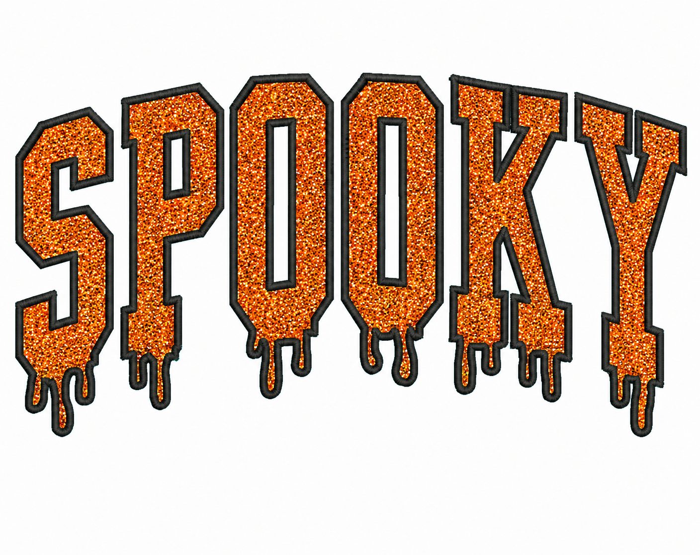 Dripping SPOOKY Glitter Crewneck