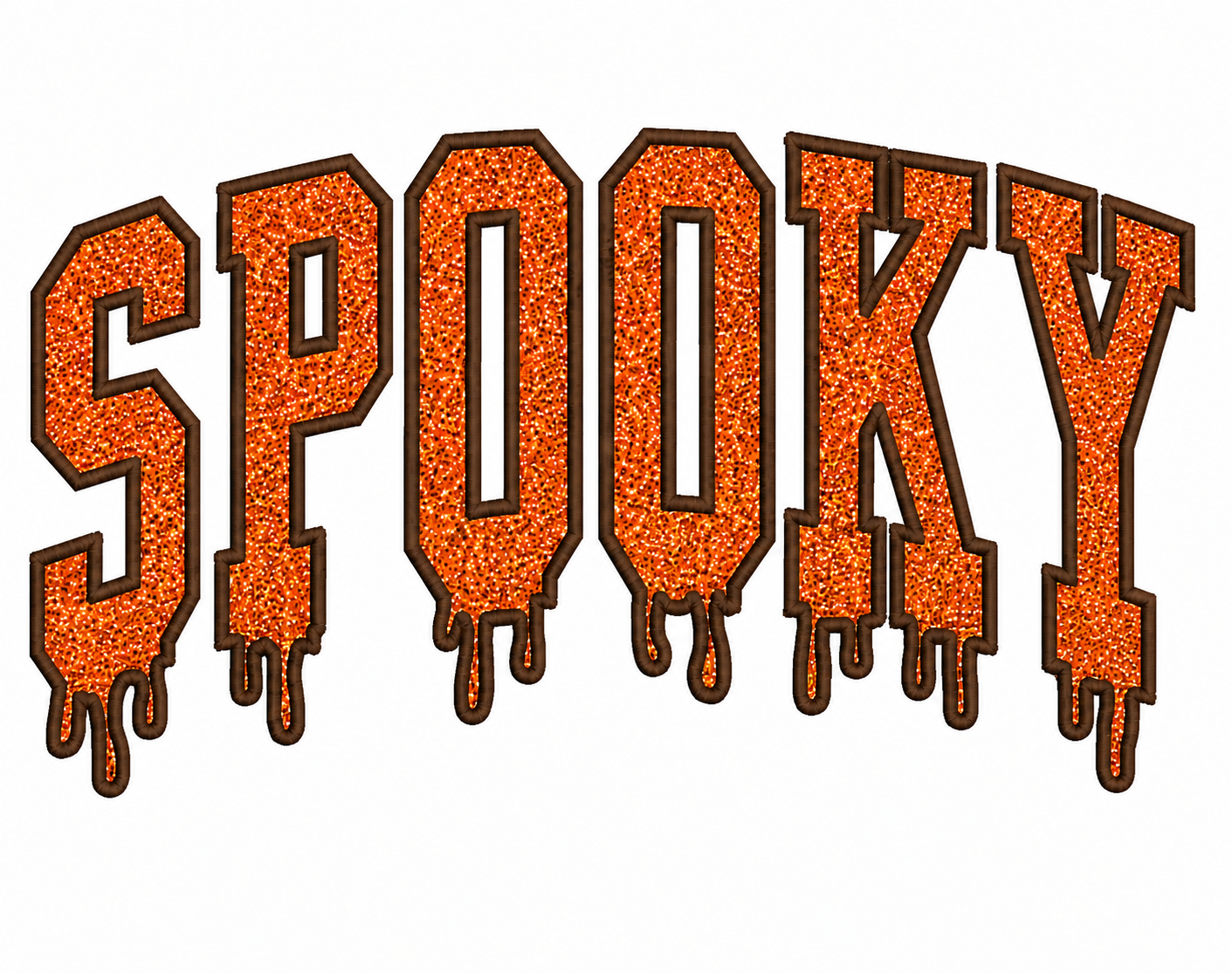 Dripping SPOOKY Glitter Crewneck