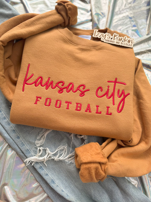 Kansas City Football Crewneck KC