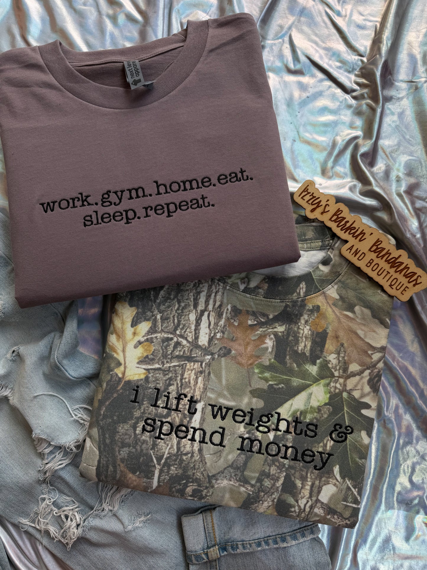 Work. Gym. Home. Repeat. Tee