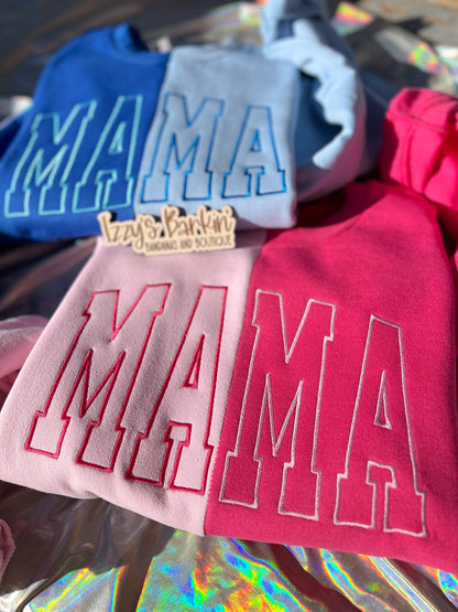 Split MAMA Crewnecks