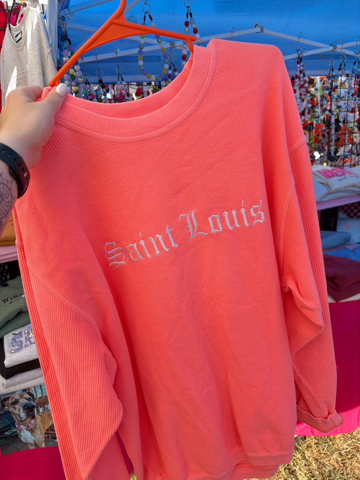 STL Corded Crewneck