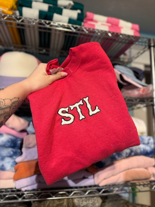 STL Red Crewneck