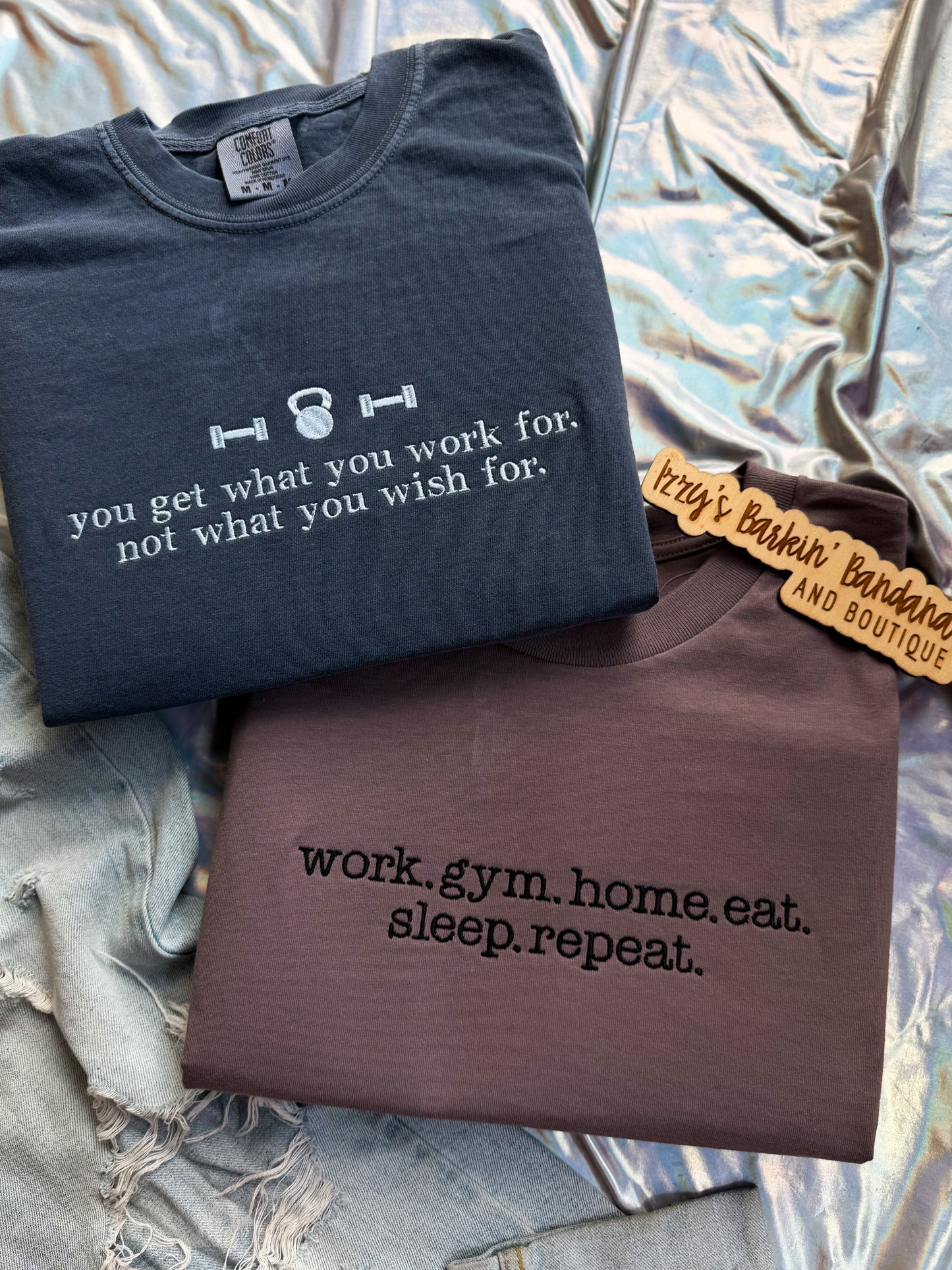 Work. Gym. Home. Repeat. Tee