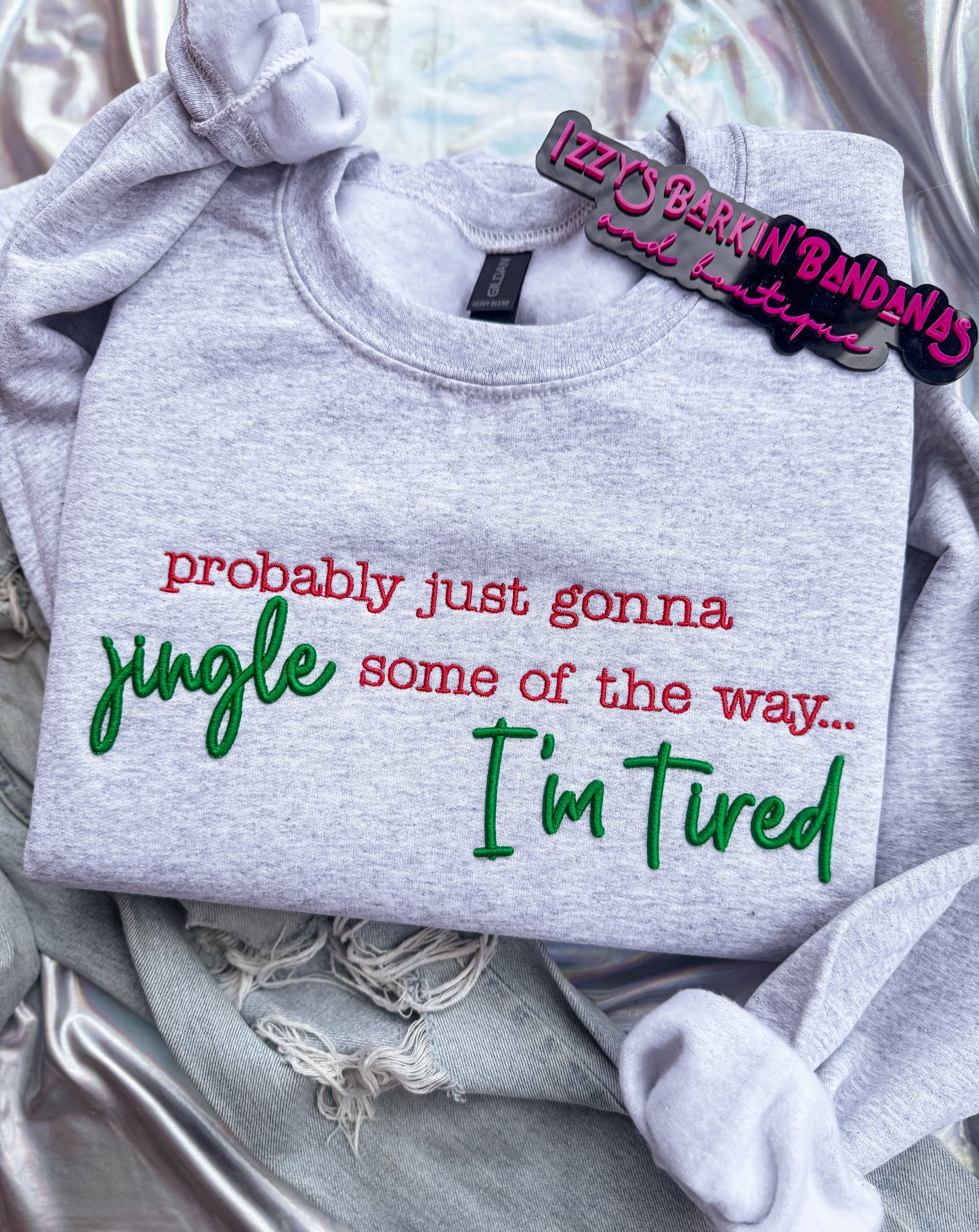 Jingle some of the way Crewneck