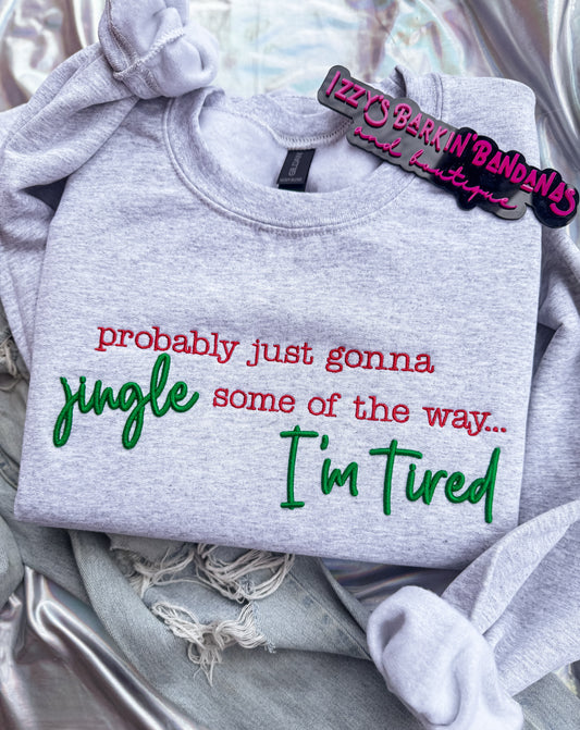 Jingle some of the way Crewneck
