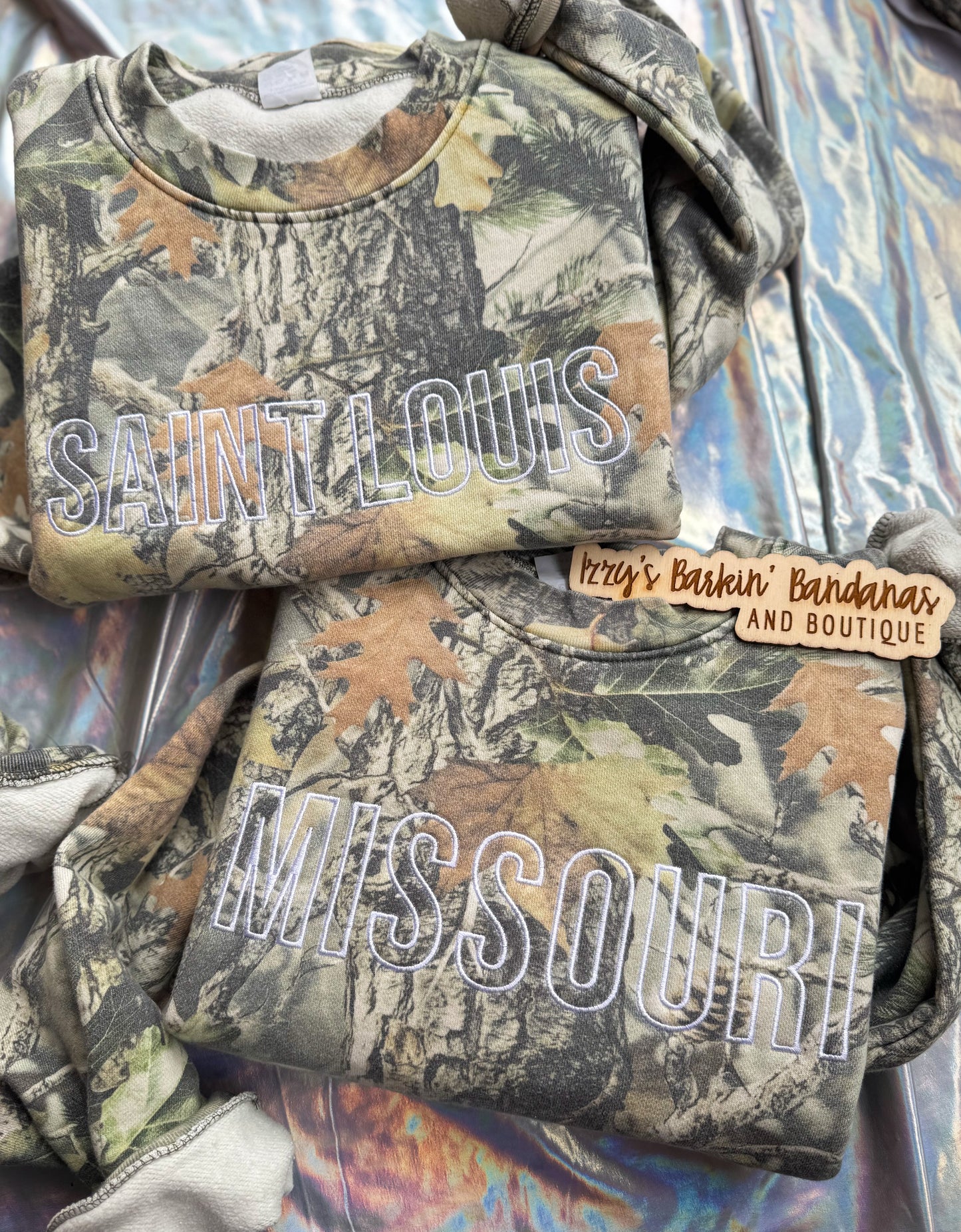 Camo City/State Heavyweight Crewneck