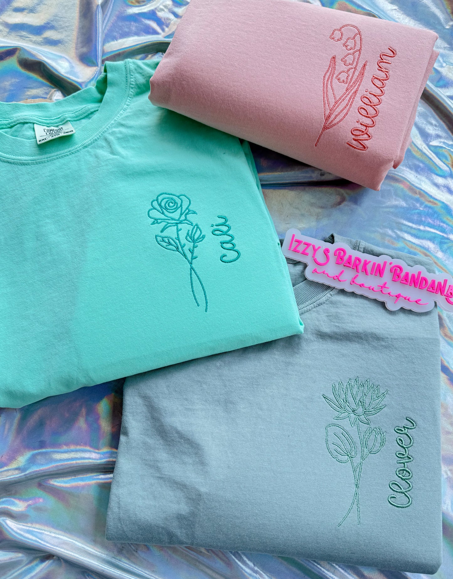Birth Month Flower Tee