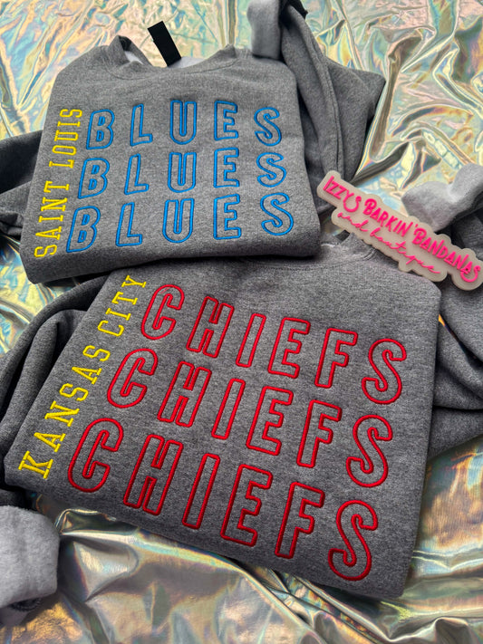 Stacked Team Crewneck