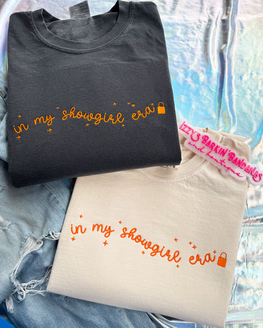 Wavy In My Showgirl Era Tee/Crewneck