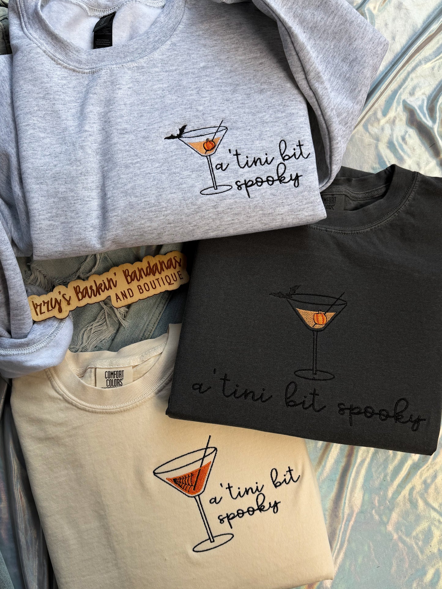 A 'tini bit spooky Tee/Crewneck