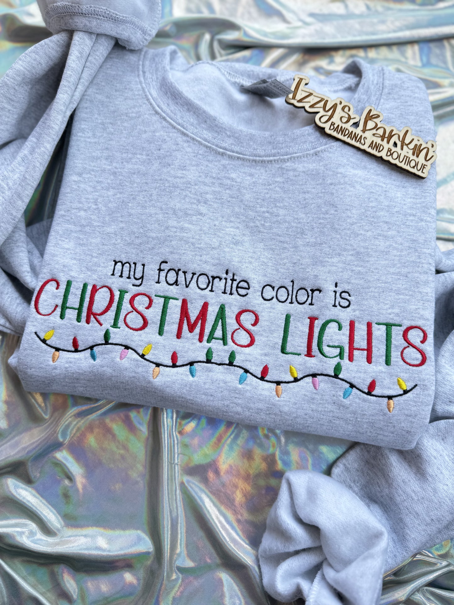 Christmas Lights Crewneck