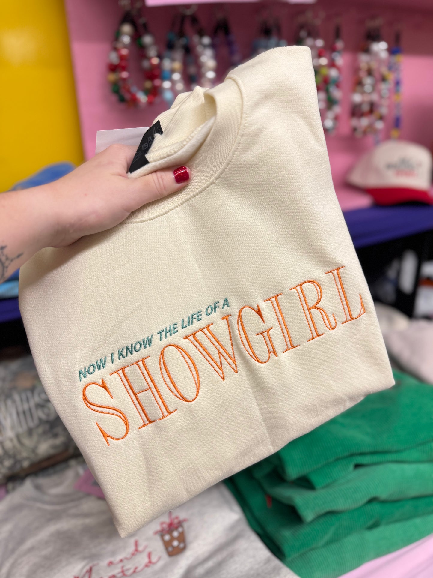 Now I know Engraved Crewneck