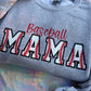 Baseball MAMA Glitter Crewneck