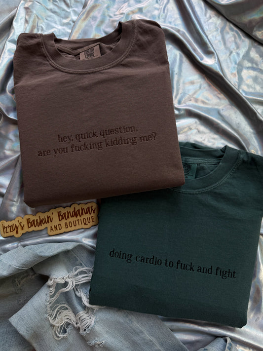 Doing Cardio Tshirt