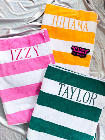 Striped Beach Towel